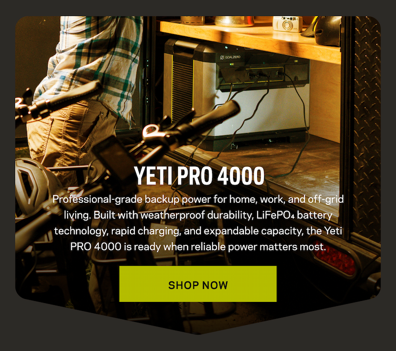 Shop Yeti PRO 4000