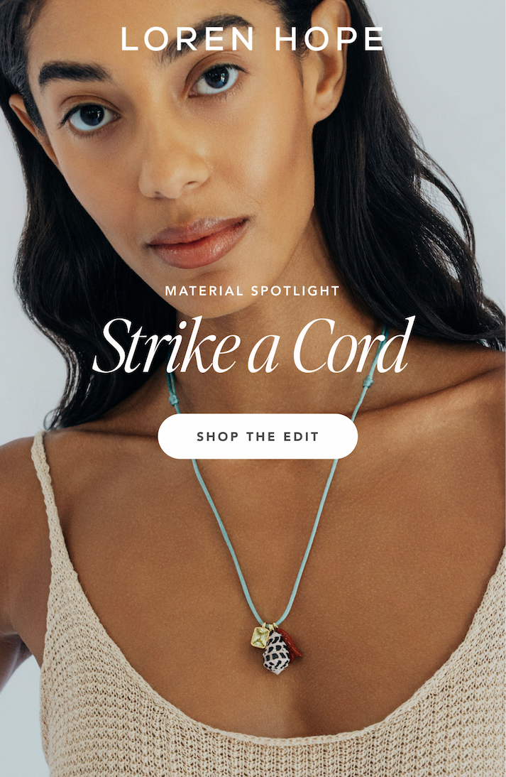 Strike a Cord - Shop the Edit