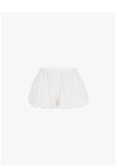 PAULO BUBBLE HEM POPLIN SHORTS 