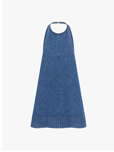 SANDY DENIM MINI DRESS