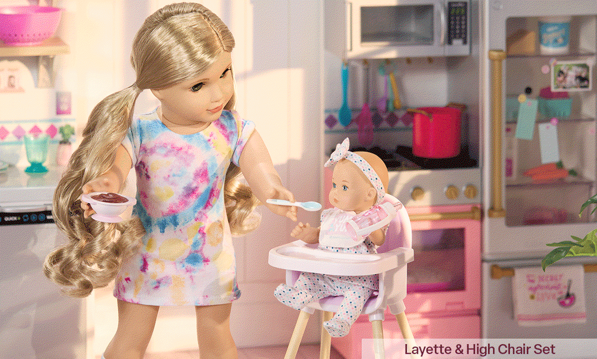 Explore Babysitting  Shop.Play out the whole day with Little Bitty Baby