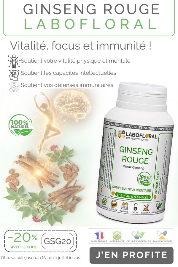 -20% sur le Ginseng Rouge pendant une semaine ! 
