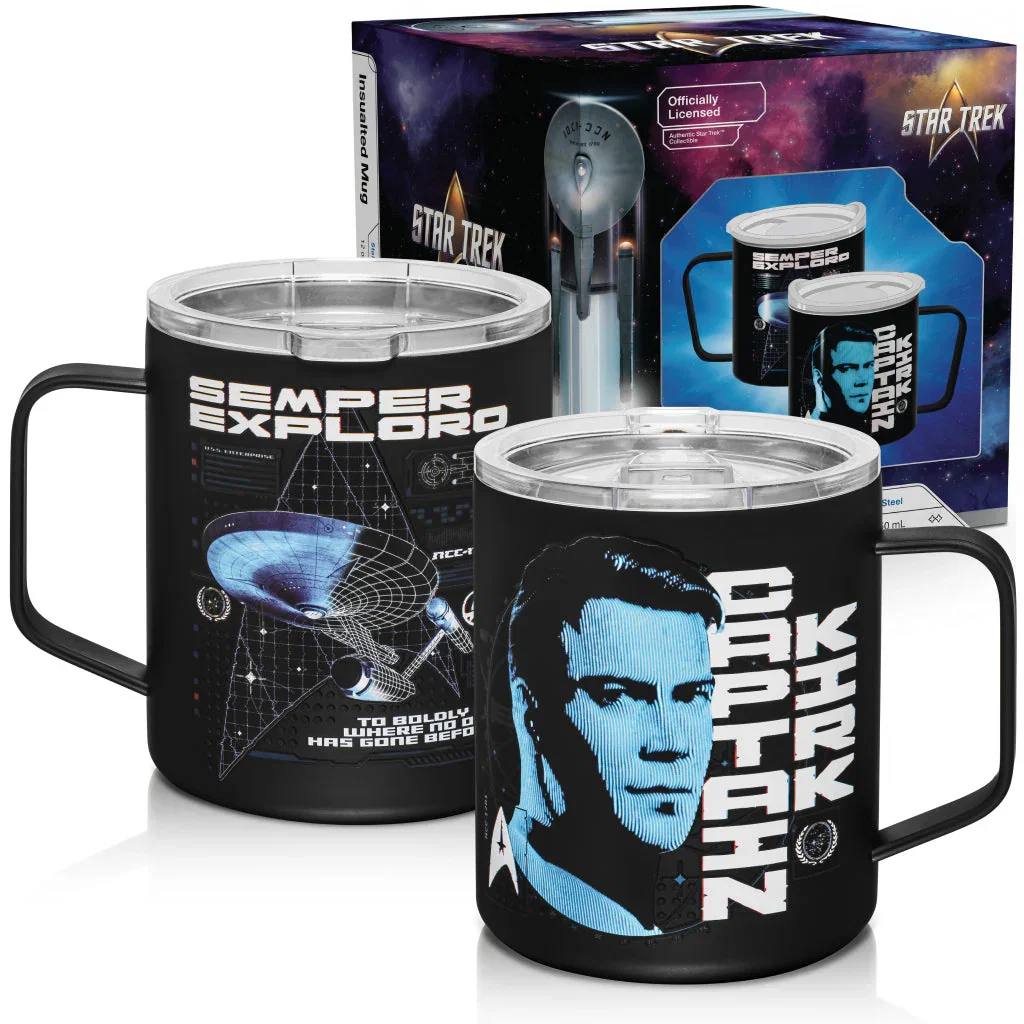 Image of Captain Kirk Stainless Steel Mug