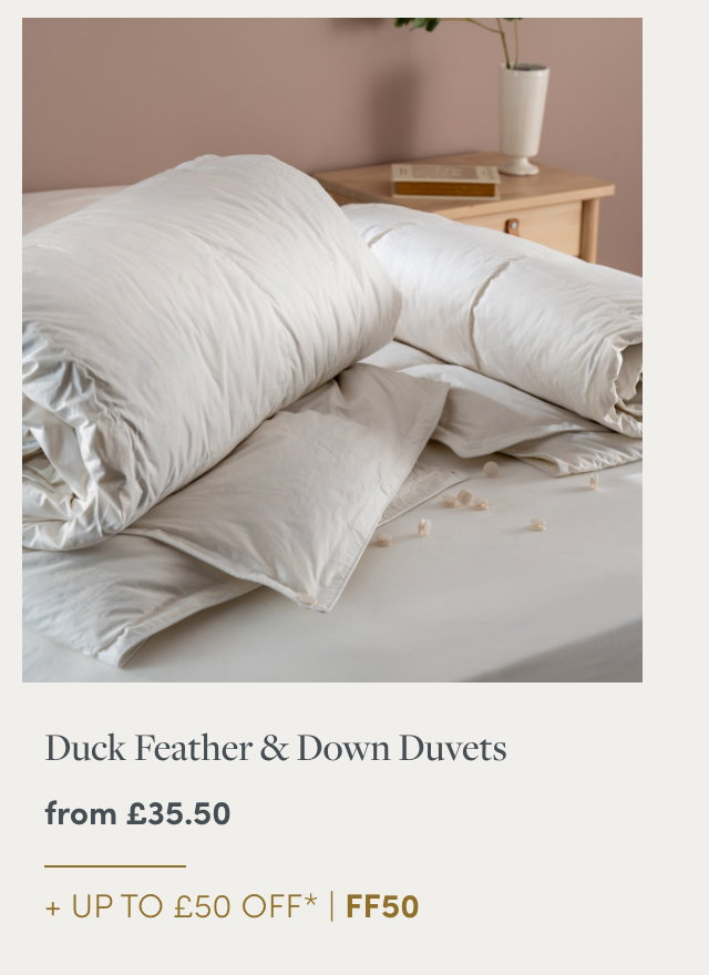 Duck Feather & Down Duvets