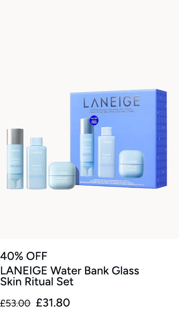LANEIGE Water Bank Glass Skin Ritual Set