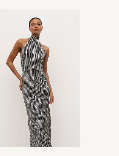 Jemima Cowl Neck Maxi Dress