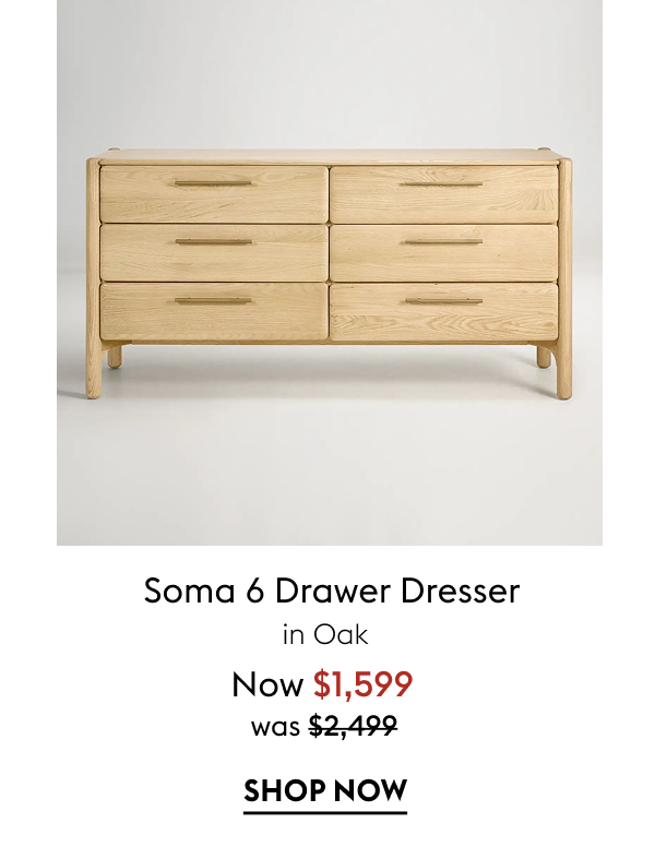 Soma Chest of 6 Drawers