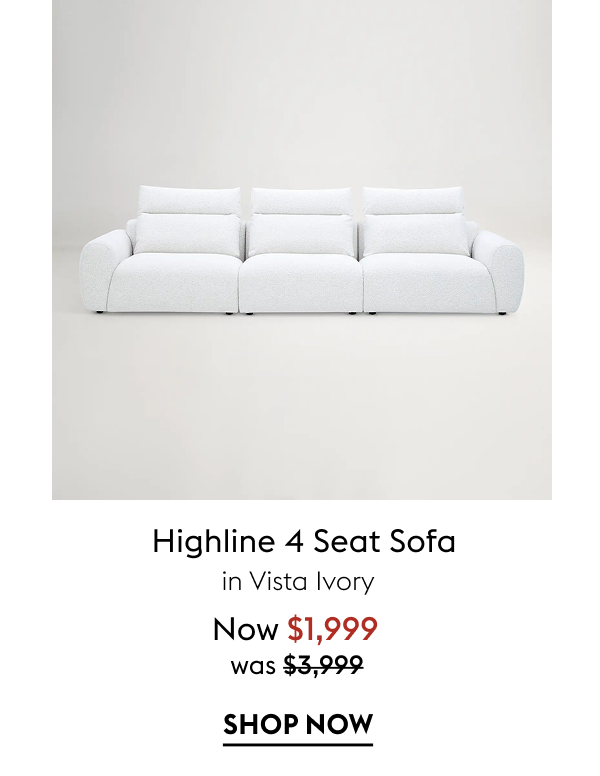 Highline 4 Seat Sofa