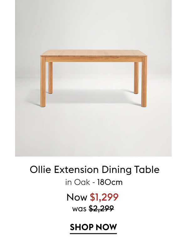 Ollie Extension Dining Table