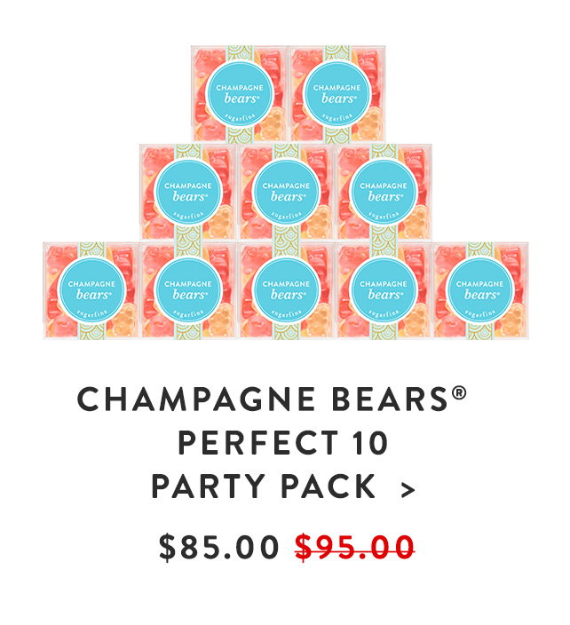 Shop Champagne Bears® Perfect 10 Party Pack