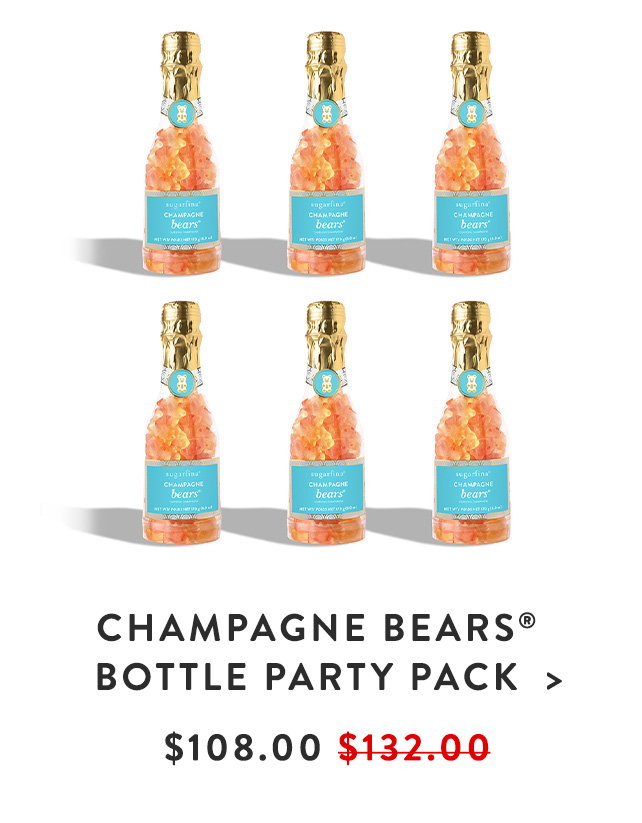 Shop Champagne Bears® Celebration Bottle - Party Pack of 6