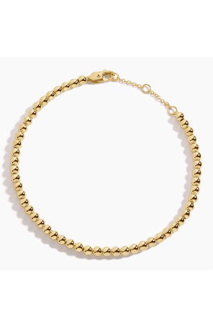 14K Yellow Gold Beckett Bead Bracelet (3mm)
