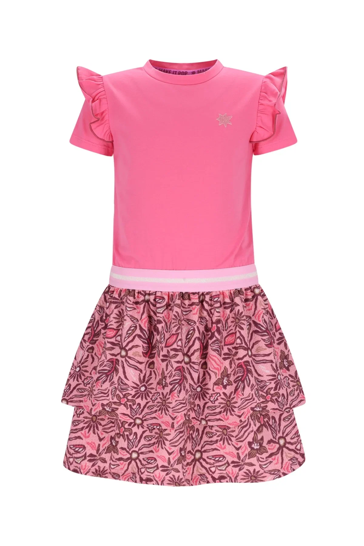 Image of B.Nosy girls dress Dua Pink Lemonade