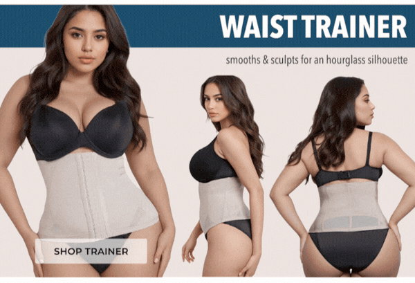 Voluptuosa Shapewear Waist Trainer, Tummy Control Shapewear, Fajas Body Shaper for an Hourglass Figure