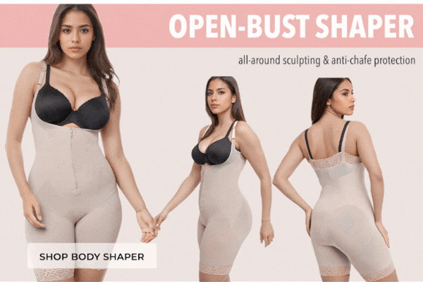 Voluptuosa Shapewear Bodysuit with Tummy Control, Wear Your Own Bra Shapewear for Women, Faja Body Shaper
