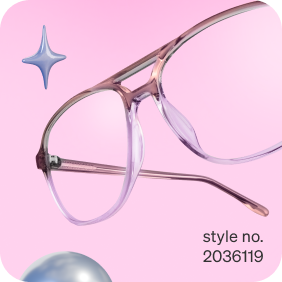 Pink Aviator Glasses #2036119