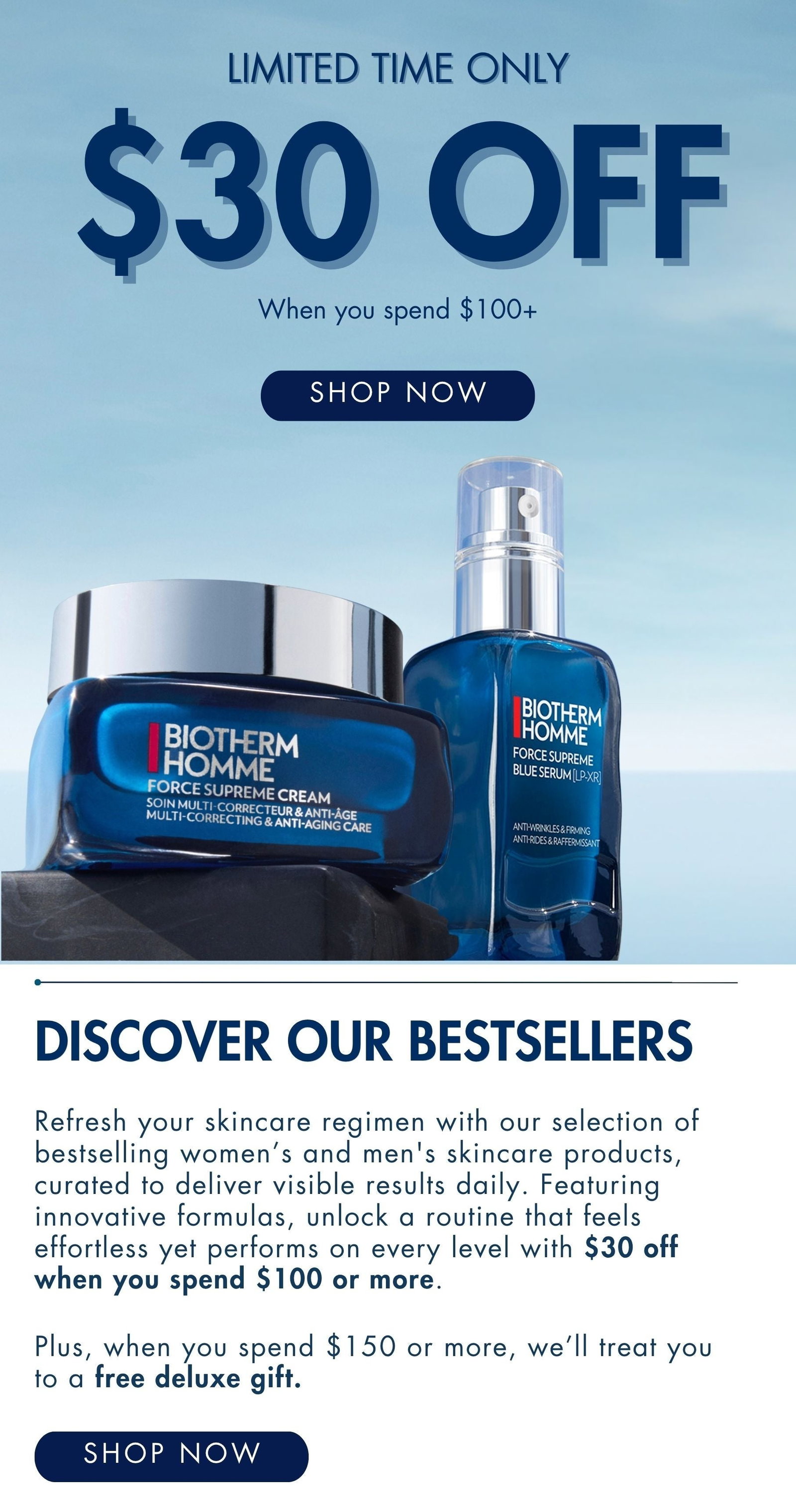 shop $30 off your order