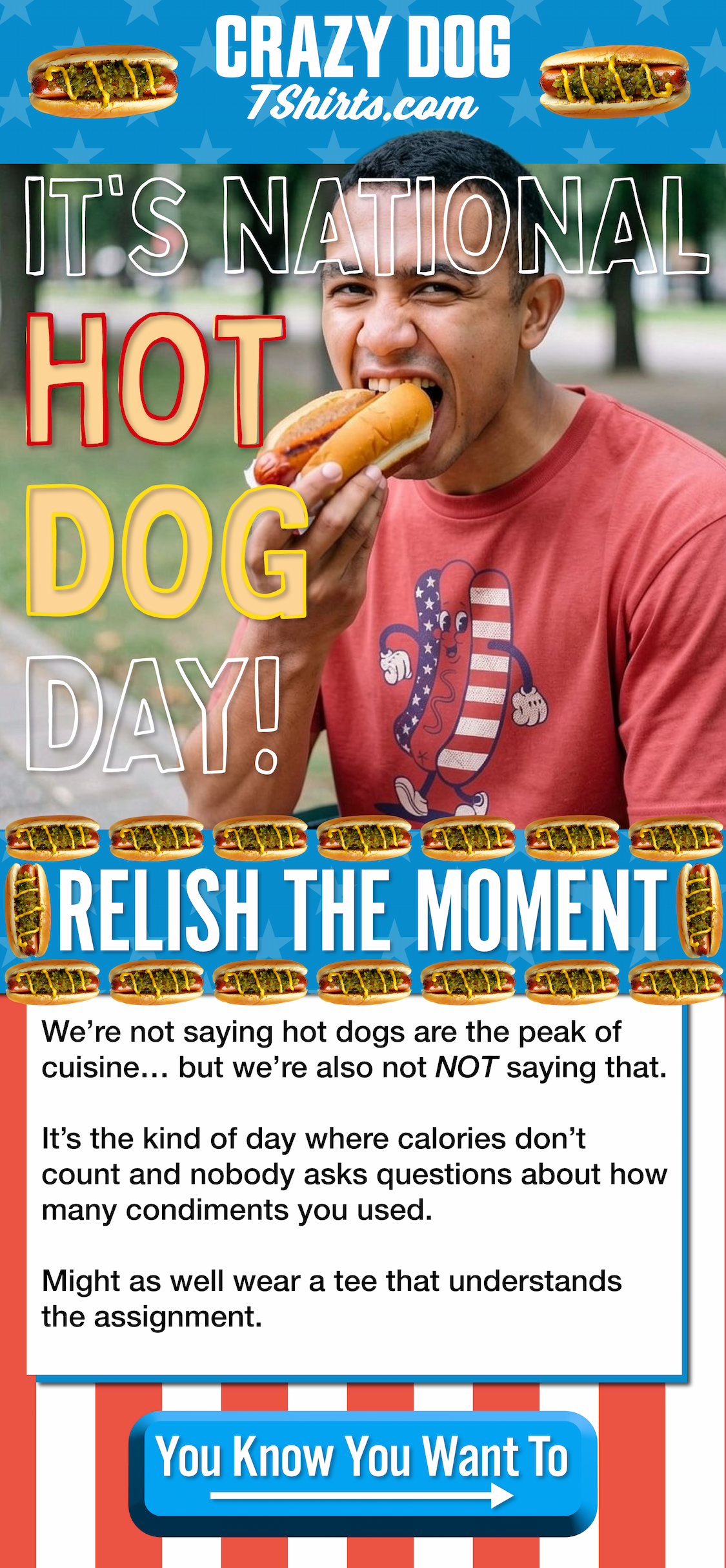 It's National Hot Dog Day!