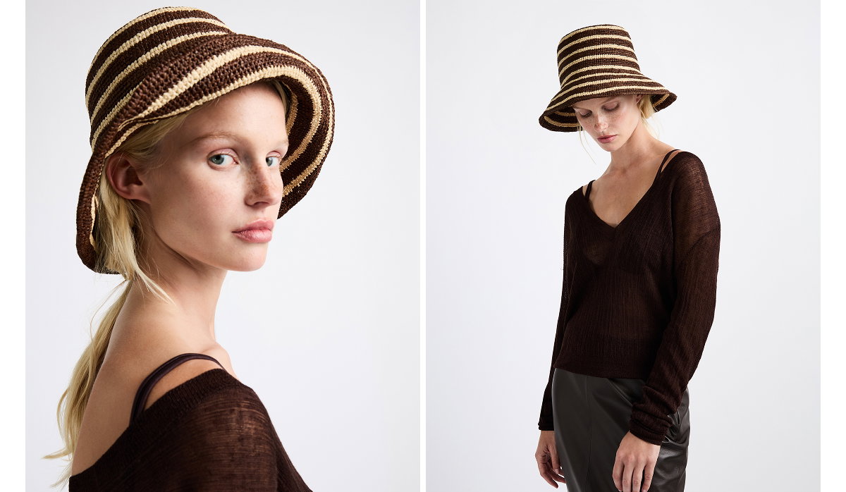 Felix Bucket Hat Walnut