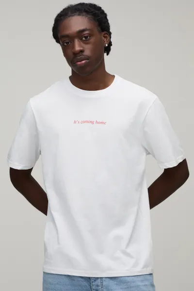 Regular It's Coming Home Print T-Shirt