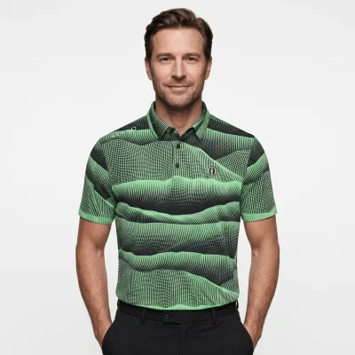 Image of Reflo The Open Dune Golf Polo Shirt