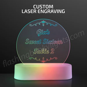Acrylic Table Light