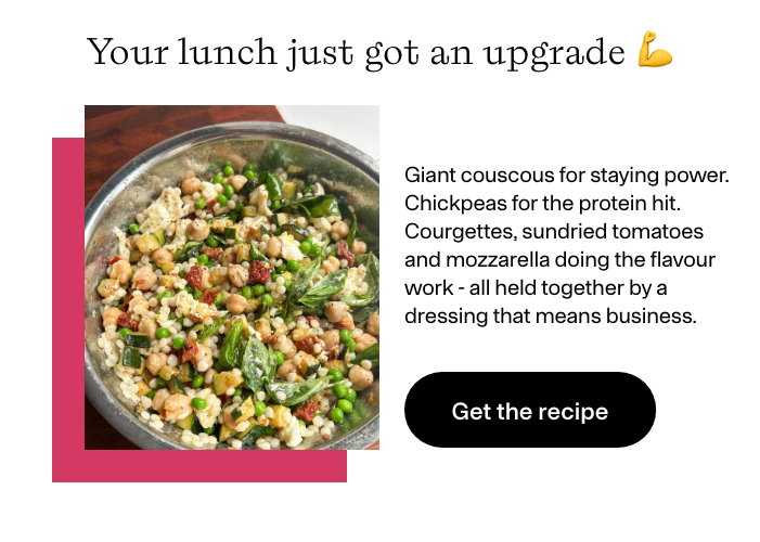 Your lunch just got an upgrade. Get the recipe here.