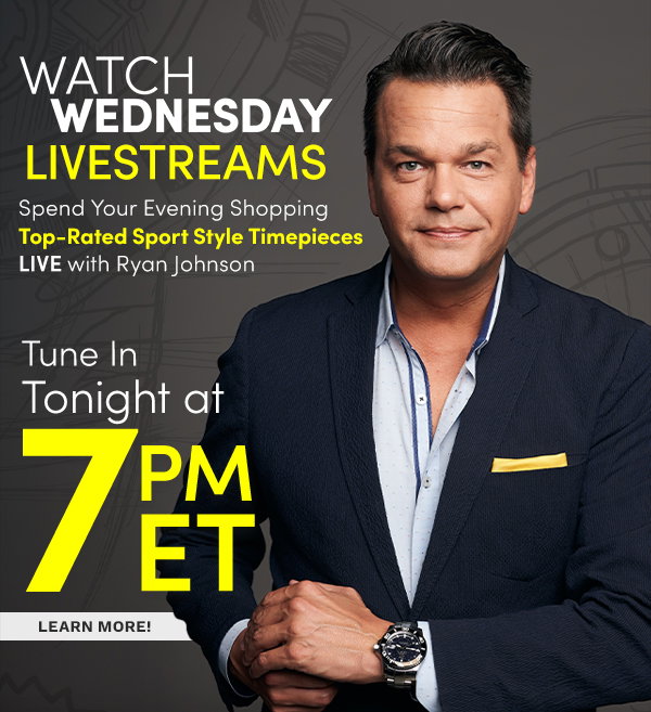 Watch Wednesday Livestream with Ryan Johnson - 7pm ET
