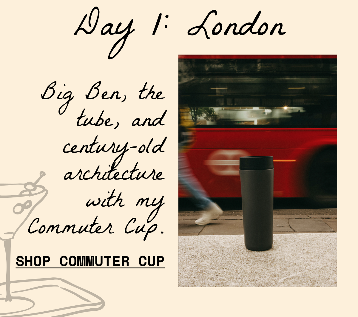 Shop Commuter Cup - the perfect London companion
