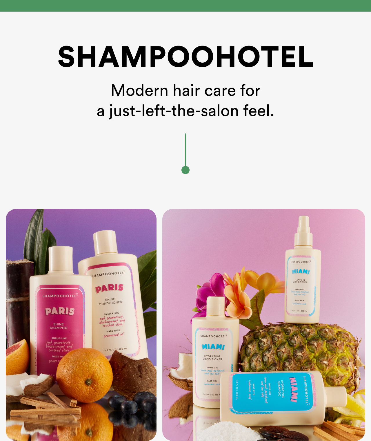 Shampoohotel | Modern hair care for a just-left-the-salon feel | Shop all