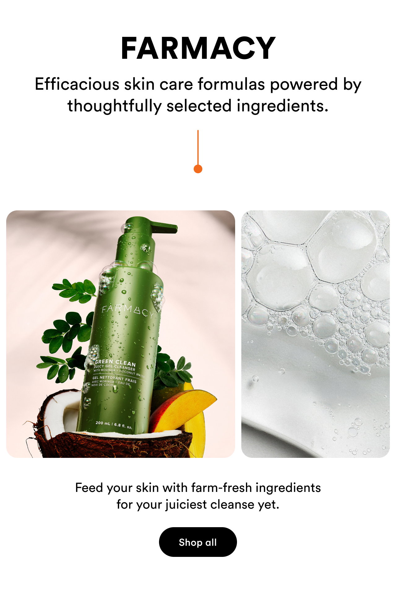 Farmacy | Efficacious skin care formulas powered by thoughtfully selected ingredients | Shop now