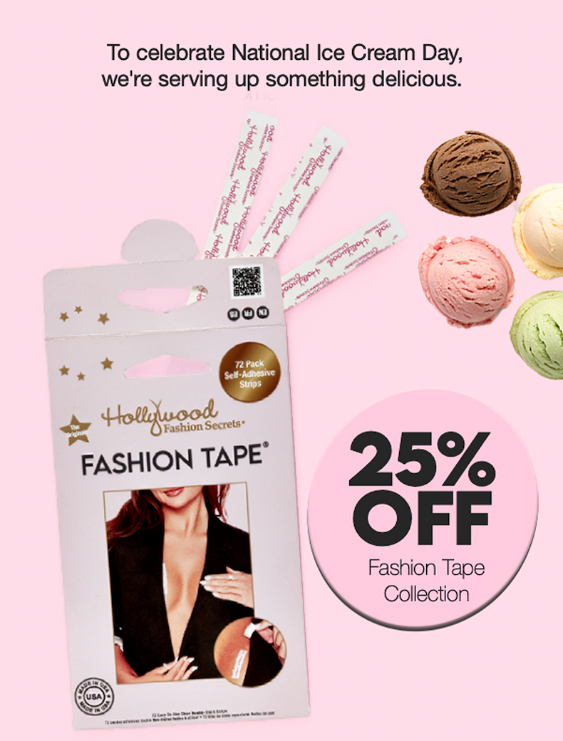 25 off fashion tape collection