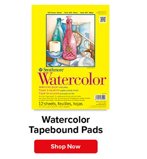 Watercolor Tapebound Pads