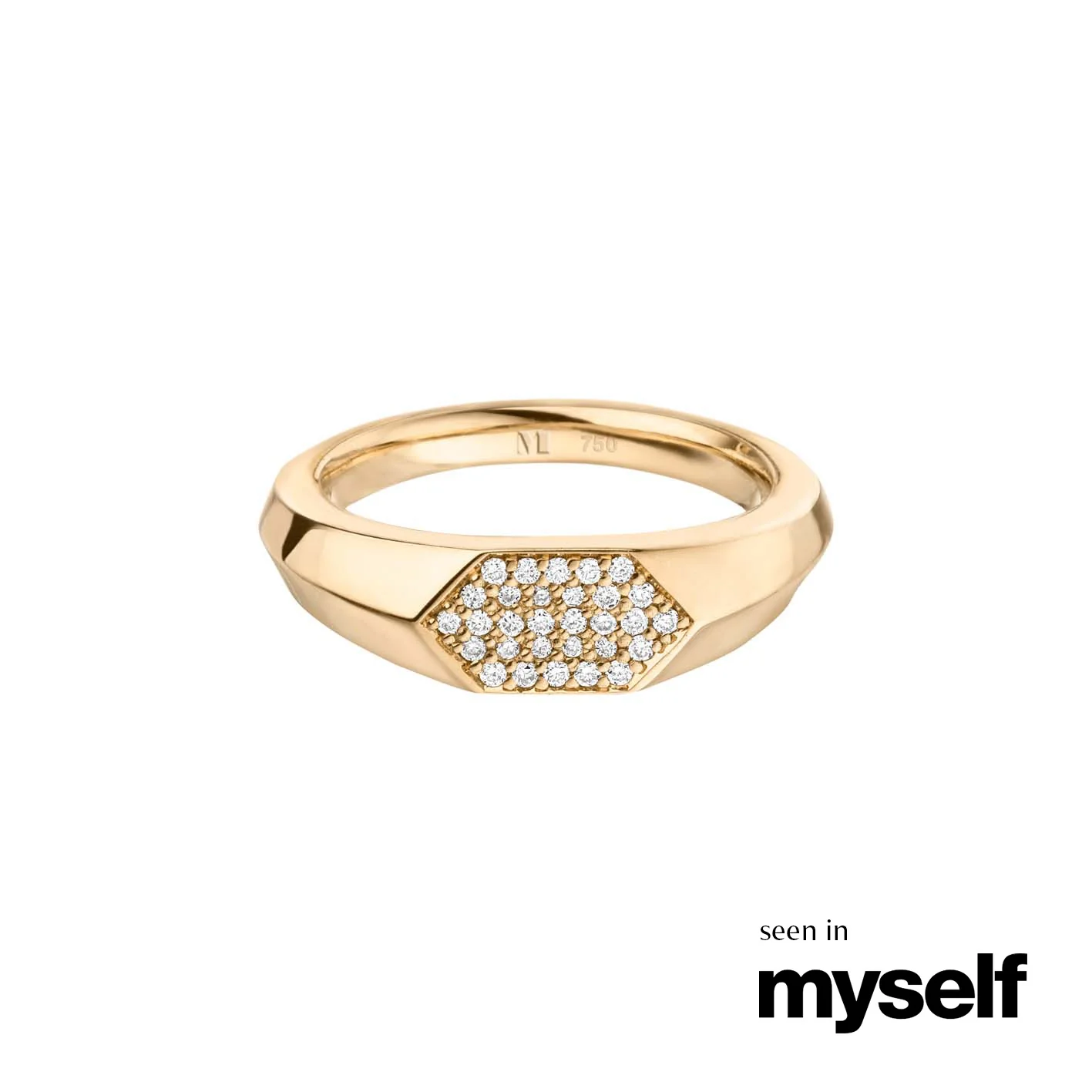 Image of Sunray Signet Ring