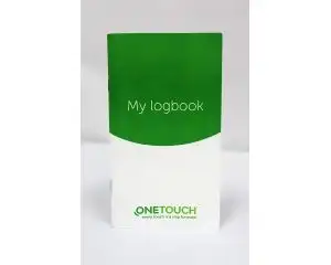 OneTouch Diabetes Logbook - Blood Sugar Log Sheets - Each