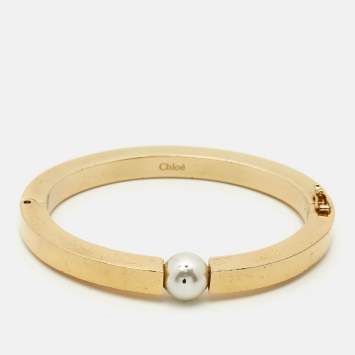 Chloé Darcy Faux Pearl Bangle