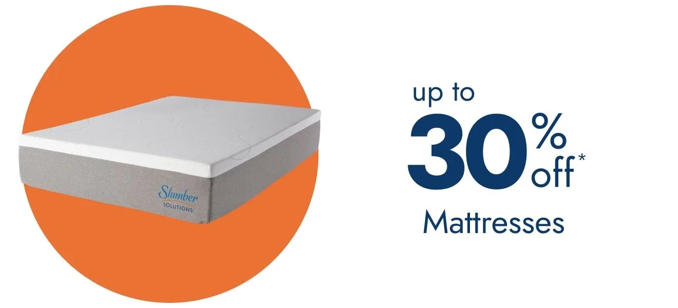 Mattress up to 30% off