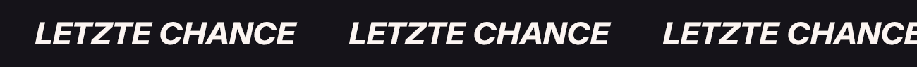 Letzte Chance