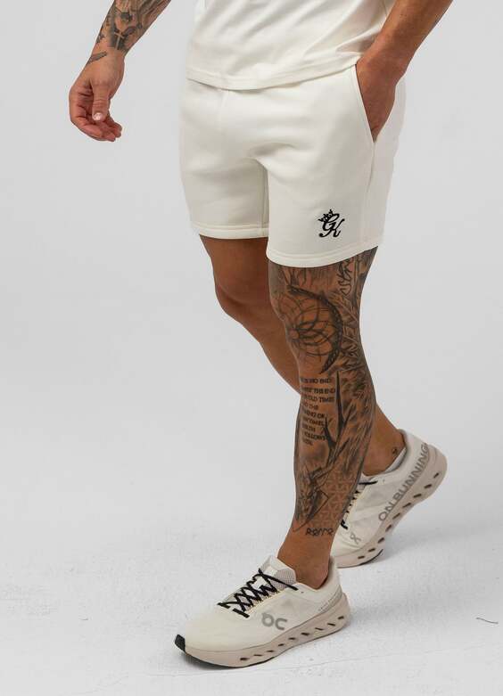 Gym King Fundamental Fleece Short - Cream