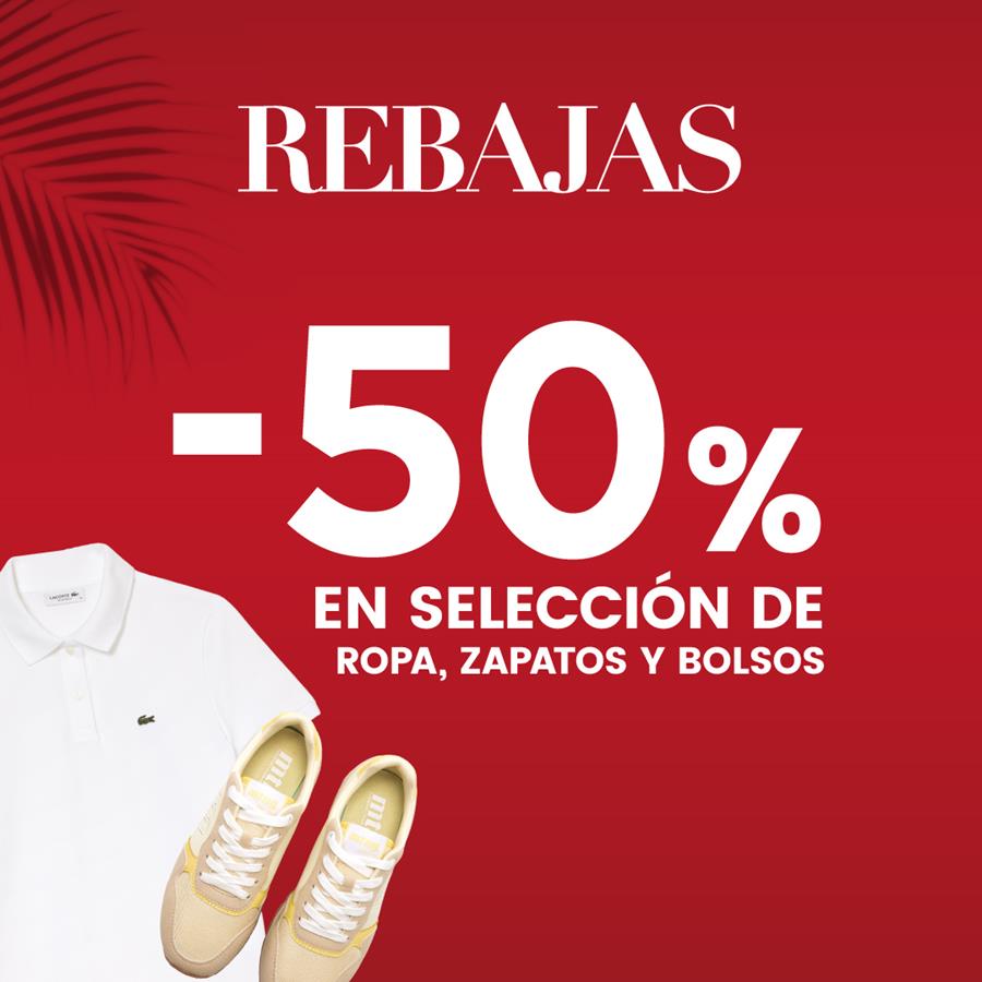 Rebajas en sandalias hasta -50%