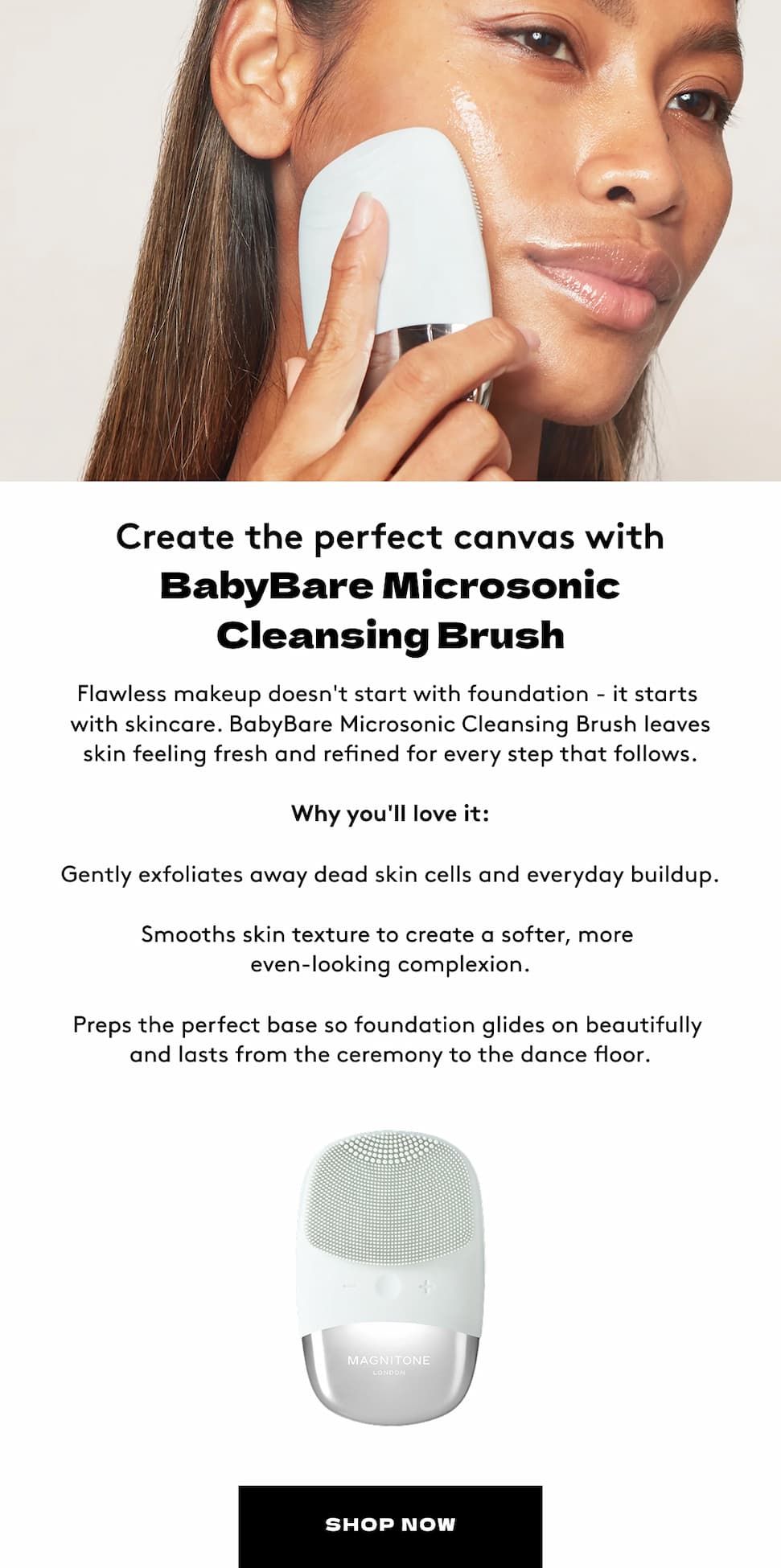 babybare cleansing brush