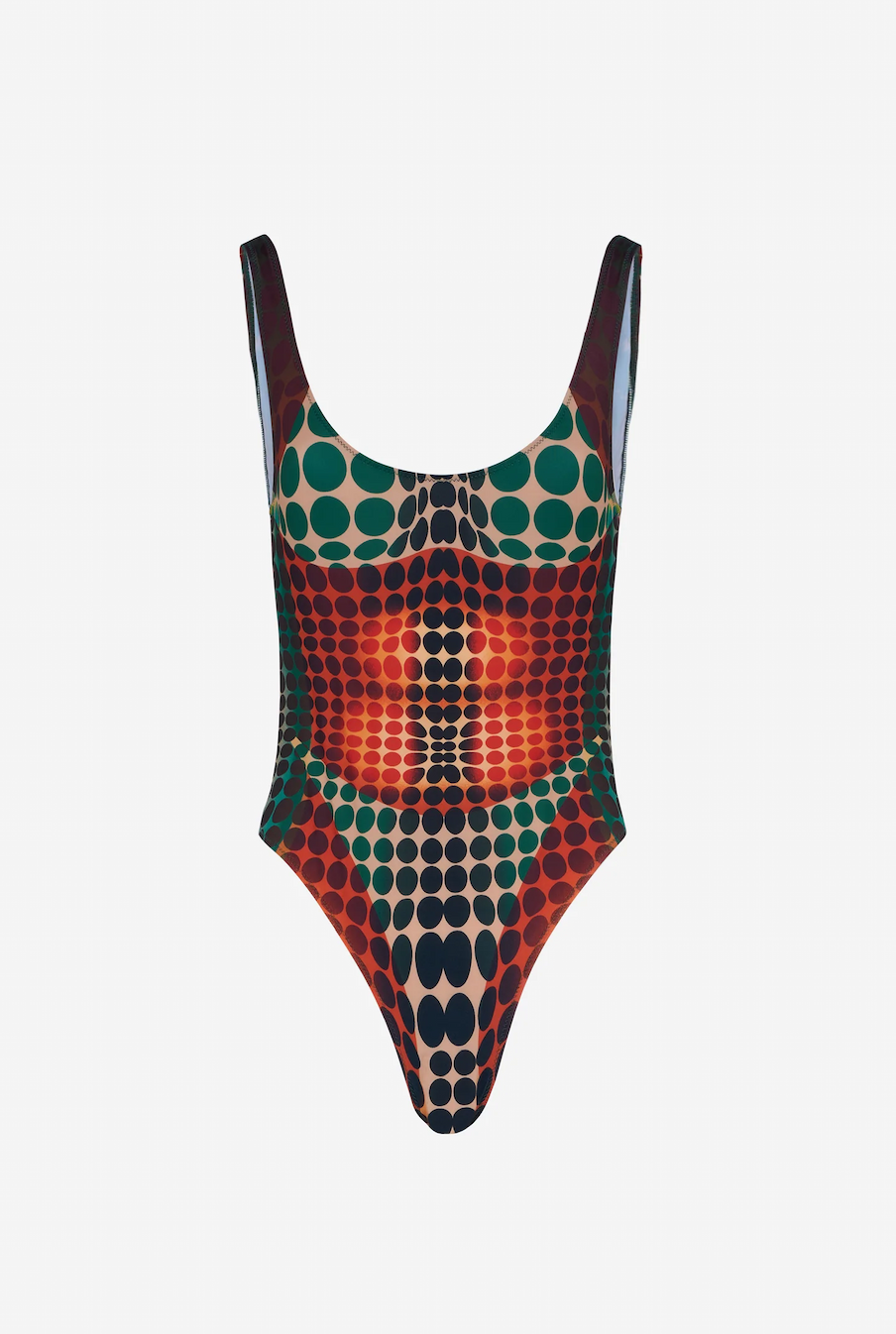 The Brown Dots Swimsuit