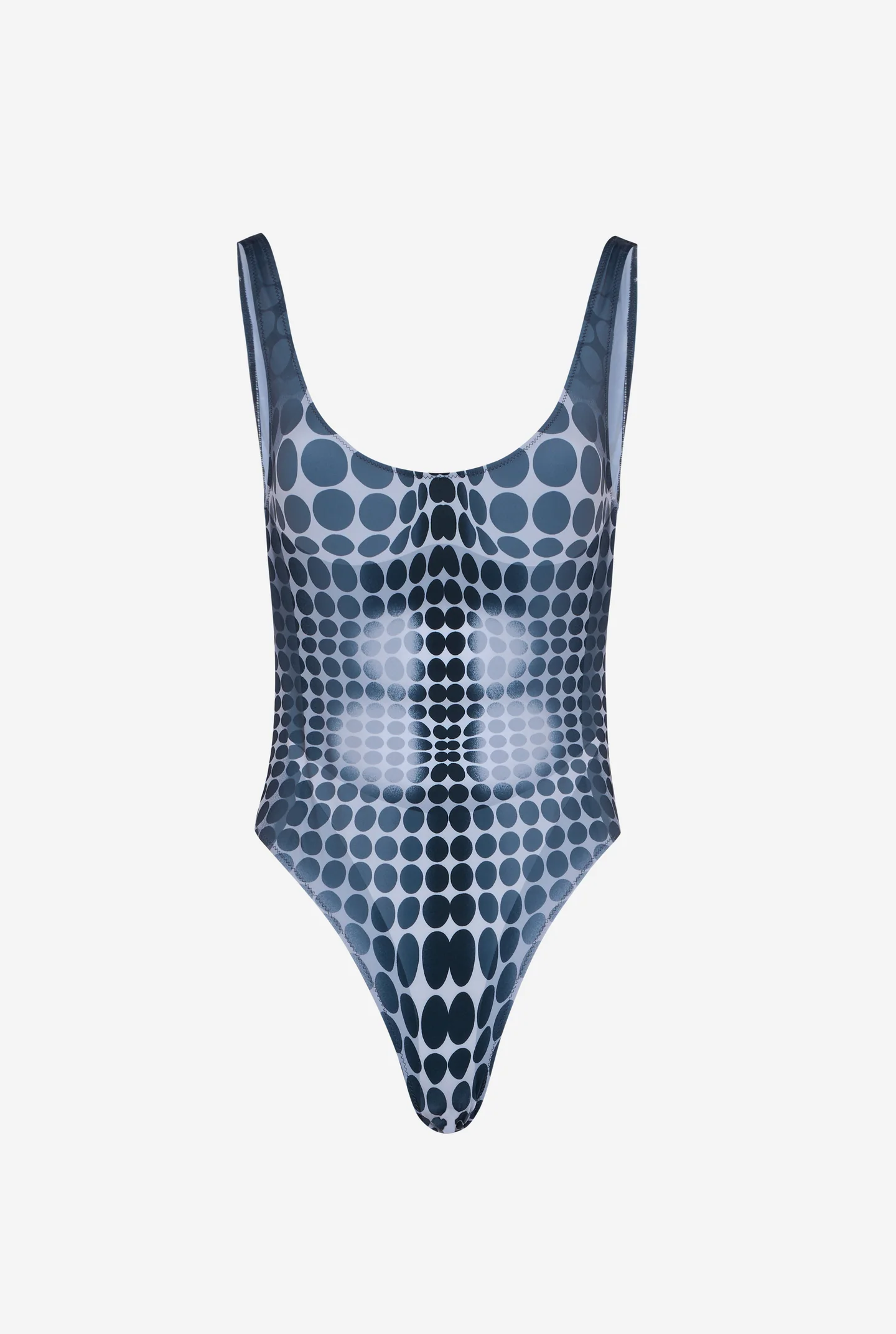 The Black & White Dots Swimsuit
