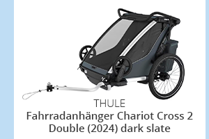 Thule - Fahrradanhänger Chariot Cross 2 Double (2024) dark slate