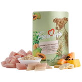 alsa-nature FOODLOVE Huhn & Forelle mit Quinoa, Pastinake & Papaya