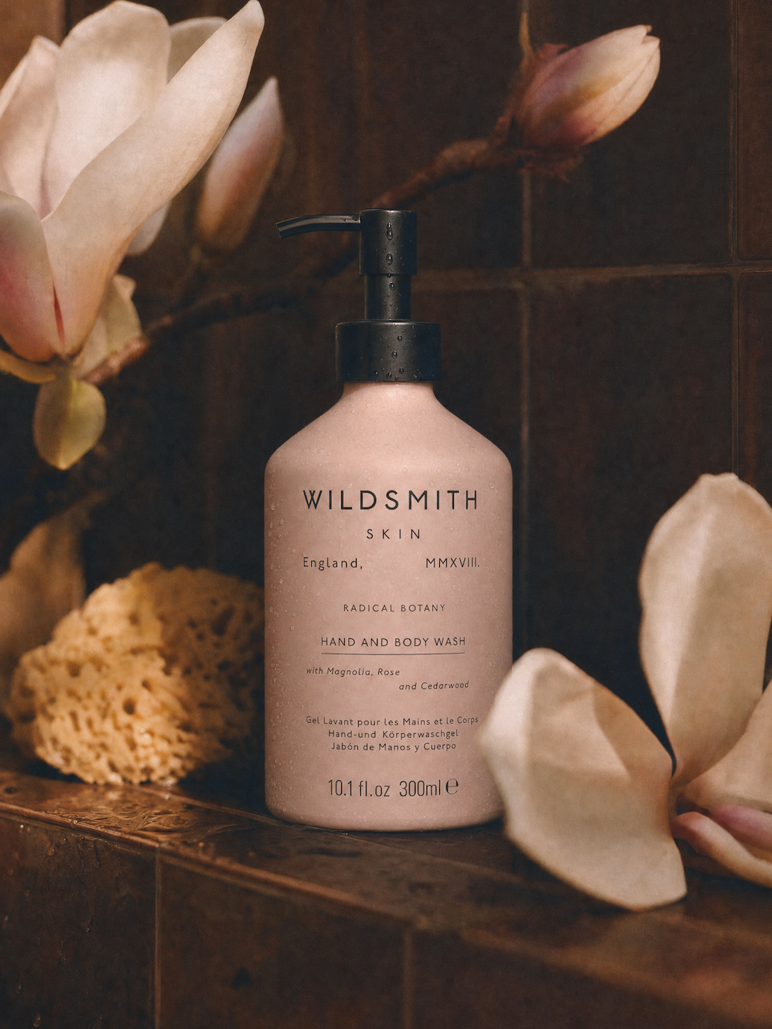 HAND AND BODY LOTION WITH MAGNOLIA AND ROSE