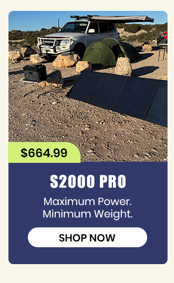S2000 Pro Portable Power Station | 2400W 1451Wh