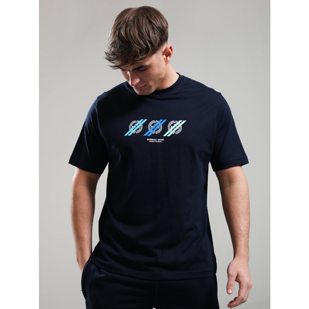 Image of Navy Treble T-Shirt