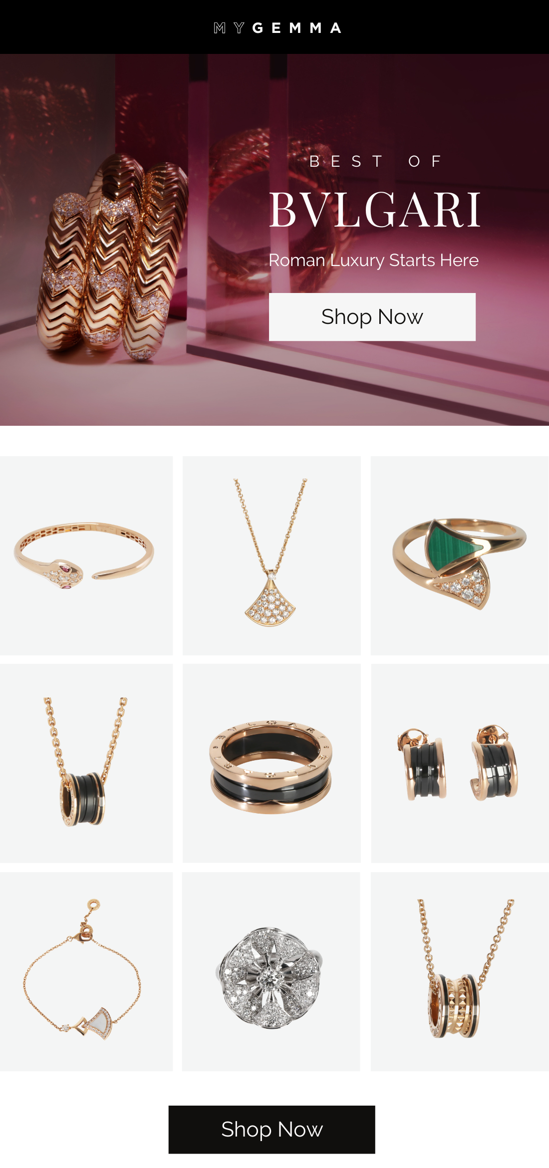 Shop our latest Bvlgari arrivals here.