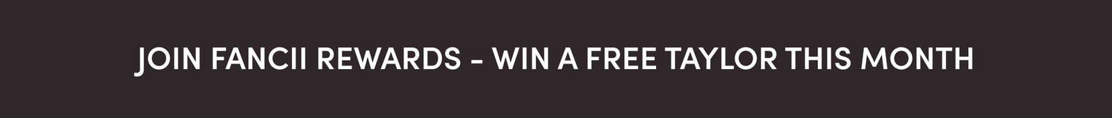 Join Fancii Rewards